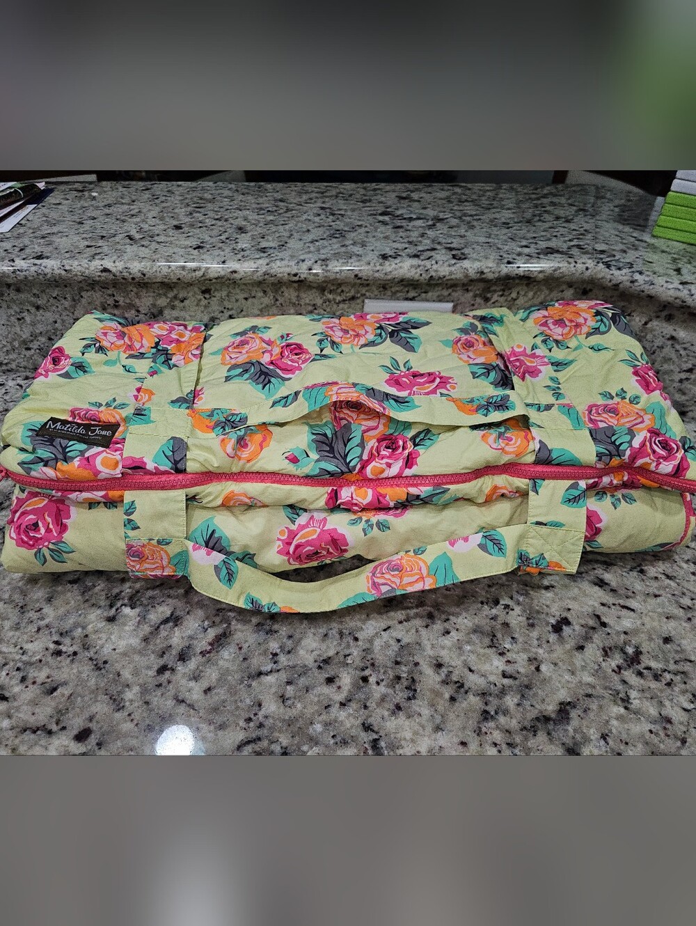 Matilda Jane Ruffled Sleeping Bag - Blanket One Size Pink Yellow Orange